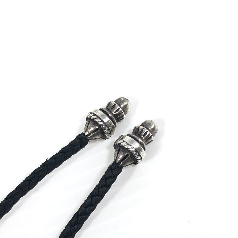 【中古品】【メンズ】 CHROME HEARTS クロムハーツ CH CRS SML BC Wボロチップ ネックレス アクセサリー 190-251220-na-11-tag カラー：シルバー/ブラック 万代Net店