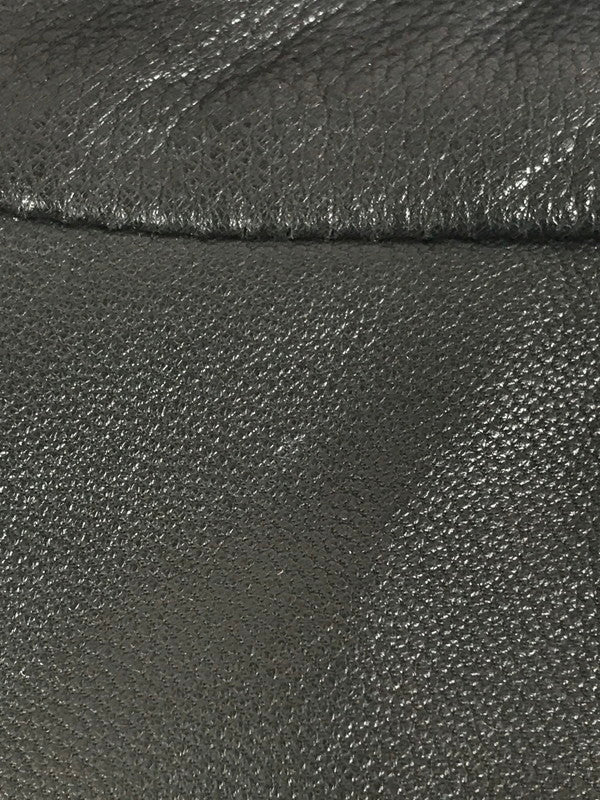 【中古品】【メンズ】 WESTERN LEATHER SHIRT 97189-18VM ウエスタン レザー シャツ トップス 145-251223-rt-07-tag サイズ：XS カラー：ブラック 万代Net店