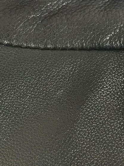 【中古品】【メンズ】 WESTERN LEATHER SHIRT 97189-18VM ウエスタン レザー シャツ トップス 145-251223-rt-07-tag サイズ：XS カラー：ブラック 万代Net店