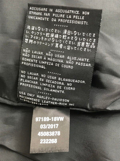 【中古品】【メンズ】 WESTERN LEATHER SHIRT 97189-18VM ウエスタン レザー シャツ トップス 145-251223-rt-07-tag サイズ：XS カラー：ブラック 万代Net店