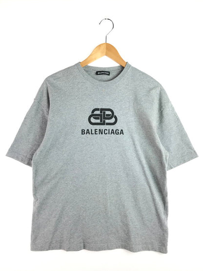 【中古品】【メンズ】 BALENCIAGA バレンシアガ 19SS BB LOGO S/S TEE 578139 TGV75 BBロゴ Tシャツ 半袖Tシャツ 141-251224-na-11-tag サイズ：XXS カラー：グレー系 万代Net店