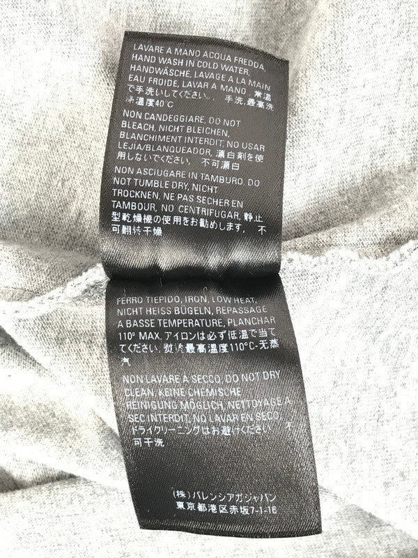 【中古品】【メンズ】 BALENCIAGA バレンシアガ 19SS BB LOGO S/S TEE 578139 TGV75 BBロゴ Tシャツ 半袖Tシャツ 141-251224-na-11-tag サイズ：XXS カラー：グレー系 万代Net店