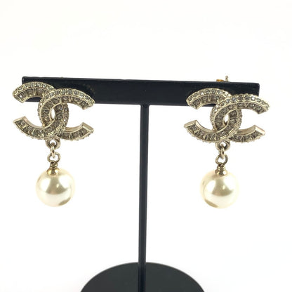【中古品】【レディース】 CHANEL シャネル COCO MARK PIERCE ココマーク ピアス アクセサリー 182-251223-na-04-tag カラー：ゴールド系 万代Net店
