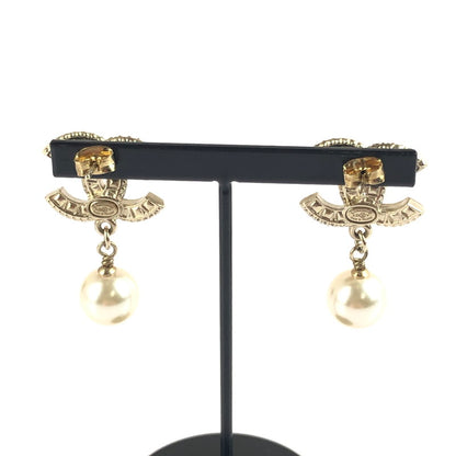 【中古品】【レディース】 CHANEL シャネル COCO MARK PIERCE ココマーク ピアス アクセサリー 182-251223-na-04-tag カラー：ゴールド系 万代Net店