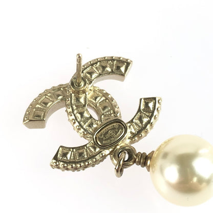 【中古品】【レディース】 CHANEL シャネル COCO MARK PIERCE ココマーク ピアス アクセサリー 182-251223-na-04-tag カラー：ゴールド系 万代Net店
