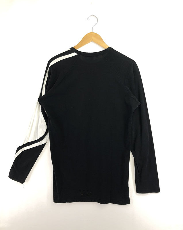 【中古品】【メンズ】 Y-3 ワイスリー CF2583 L/S TEE 3ラインデザイン ロングスリーブ Tシャツ トップス 140-260510-rt-01-tag サイズ：S カラー：ブラック 万代Net店