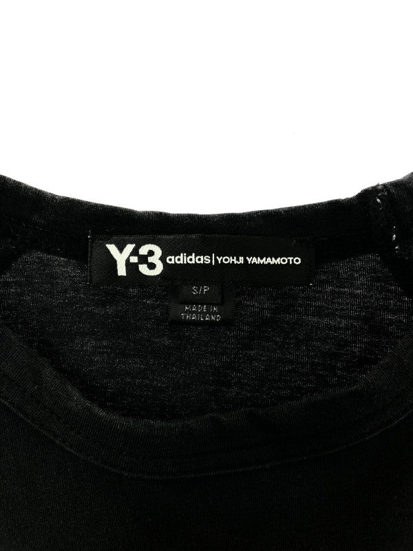 【中古品】【メンズ】 Y-3 ワイスリー CF2583 L/S TEE 3ラインデザイン ロングスリーブ Tシャツ トップス 140-260510-rt-01-tag サイズ：S カラー：ブラック 万代Net店