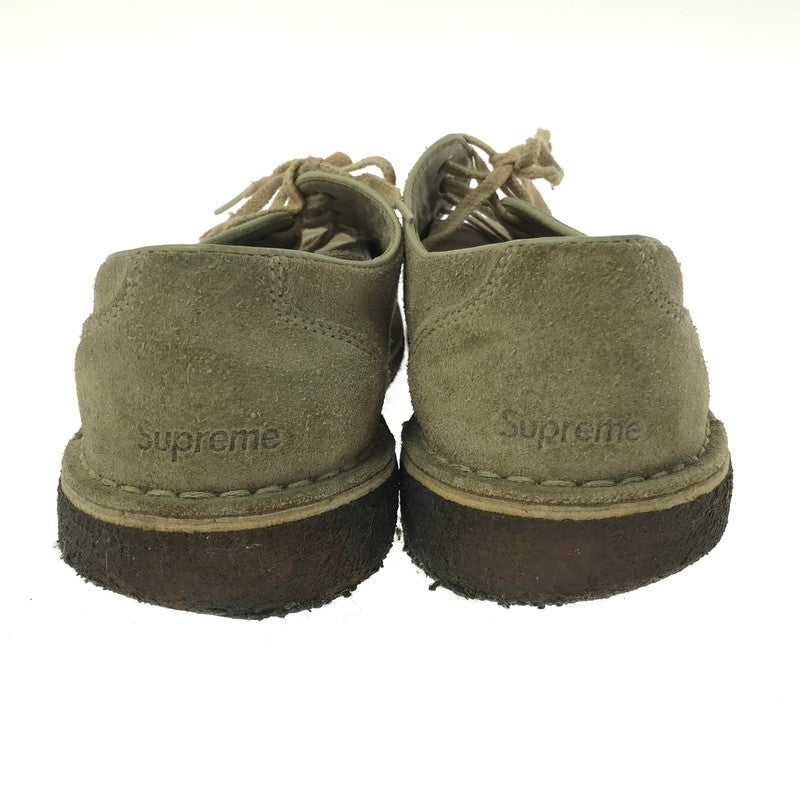 【中古品】【メンズ】 Supreme シュプリーム × CLARKS ORIGINALS クラークス オリジナル 12SS MALI LOW デザート シューズ 靴 164-260218-rt-08-tag サイズ：US11 カラー：サンドカラ―系 万代Net店