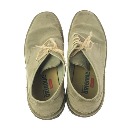 【中古品】【メンズ】 Supreme シュプリーム × CLARKS ORIGINALS クラークス オリジナル 12SS MALI LOW デザート シューズ 靴 164-260218-rt-08-tag サイズ：US11 カラー：サンドカラ―系 万代Net店