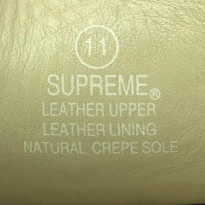 【中古品】【メンズ】 Supreme シュプリーム × CLARKS ORIGINALS クラークス オリジナル 12SS MALI LOW デザート シューズ 靴 164-260218-rt-08-tag サイズ：US11 カラー：サンドカラ―系 万代Net店