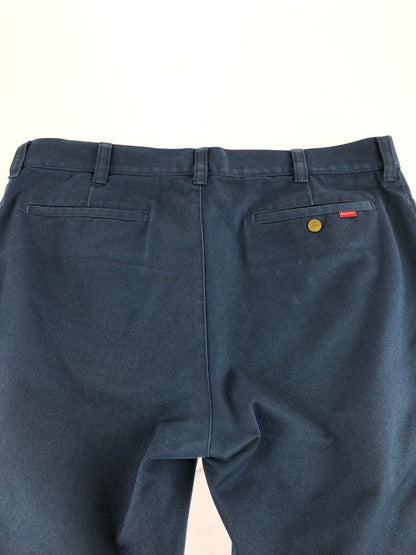 【中古品】【メンズ】 Supreme シュプリーム WORK PANTS ワークパンツ 149-251229-rt-08-tag サイズ：36 カラー：ネイビー 万代Net店
