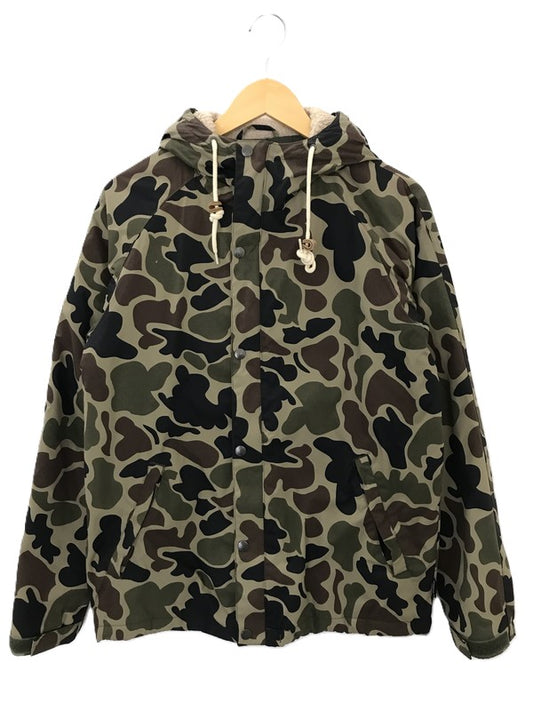 【中古品】【メンズ】 ADDICT アディクト HUNTING CAMO BLOUSON ハンティングカモ 中綿ブルゾン 142-260110-rt-06-tag サイズ：S カラー：カモ/カーキ系 万代Net店