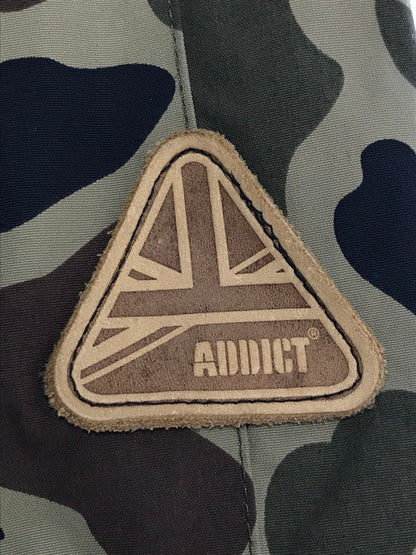 【中古品】【メンズ】 ADDICT アディクト HUNTING CAMO BLOUSON ハンティングカモ 中綿ブルゾン 142-260110-rt-06-tag サイズ：S カラー：カモ/カーキ系 万代Net店