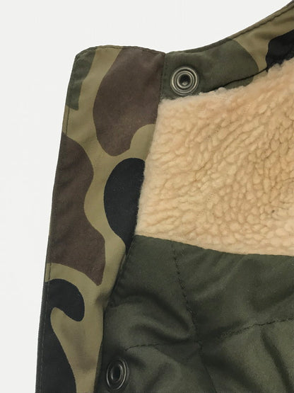 【中古品】【メンズ】 ADDICT アディクト HUNTING CAMO BLOUSON ハンティングカモ 中綿ブルゾン 142-260110-rt-06-tag サイズ：S カラー：カモ/カーキ系 万代Net店