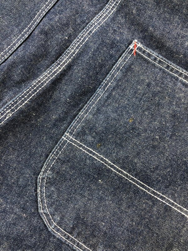 【中古品】【メンズ】 DICKIES ディッキーズ 90's USA製 DENIM OVERALL 1990年代 デニムオーバーオール ヴィンテージ アメカジ 157-260823-su-06-tagh サイズ：34×34 カラー：インディゴ 万代Net店