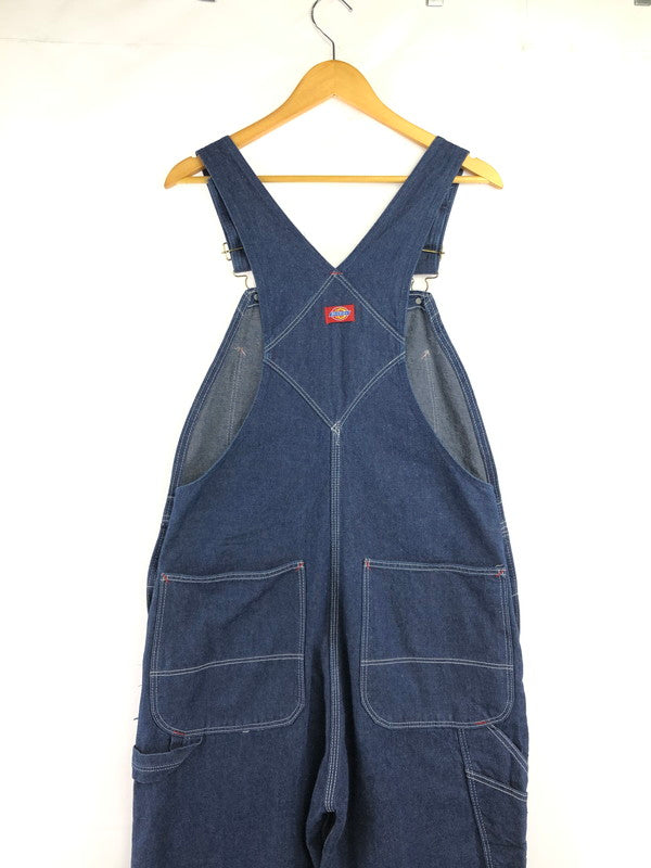【中古品】【メンズ】 DICKIES ディッキーズ 90's USA製 DENIM OVERALL 1990年代 デニムオーバーオール ヴィンテージ アメカジ 157-260823-su-06-tagh サイズ：34×34 カラー：インディゴ 万代Net店