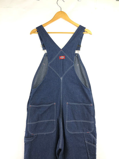 【中古品】【メンズ】 DICKIES ディッキーズ 90's USA製 DENIM OVERALL 1990年代 デニムオーバーオール ヴィンテージ アメカジ 157-260823-su-06-tagh サイズ：34×34 カラー：インディゴ 万代Net店