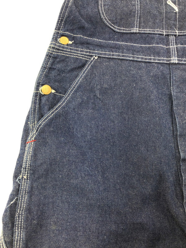 【中古品】【メンズ】 DICKIES ディッキーズ 90's USA製 DENIM OVERALL 1990年代 デニムオーバーオール ヴィンテージ アメカジ 157-260823-su-06-tagh サイズ：34×34 カラー：インディゴ 万代Net店
