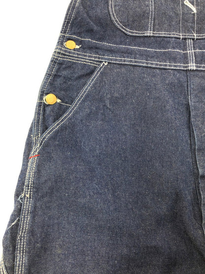 【中古品】【メンズ】 DICKIES ディッキーズ 90's USA製 DENIM OVERALL 1990年代 デニムオーバーオール ヴィンテージ アメカジ 157-260823-su-06-tagh サイズ：34×34 カラー：インディゴ 万代Net店