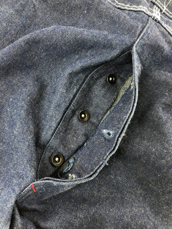 【中古品】【メンズ】 DICKIES ディッキーズ 90's USA製 DENIM OVERALL 1990年代 デニムオーバーオール ヴィンテージ アメカジ 157-260823-su-06-tagh サイズ：34×34 カラー：インディゴ 万代Net店
