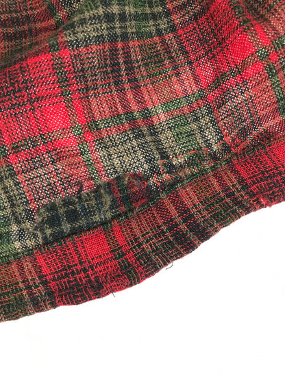 【現状渡し品】【メンズ】 60'S BOARD SHIRT 60年代 ボードシャツ チェックシャツ 長袖シャツ 146-251224-na-05-tag サイズ：L カラー：レッド系 万代Net店
