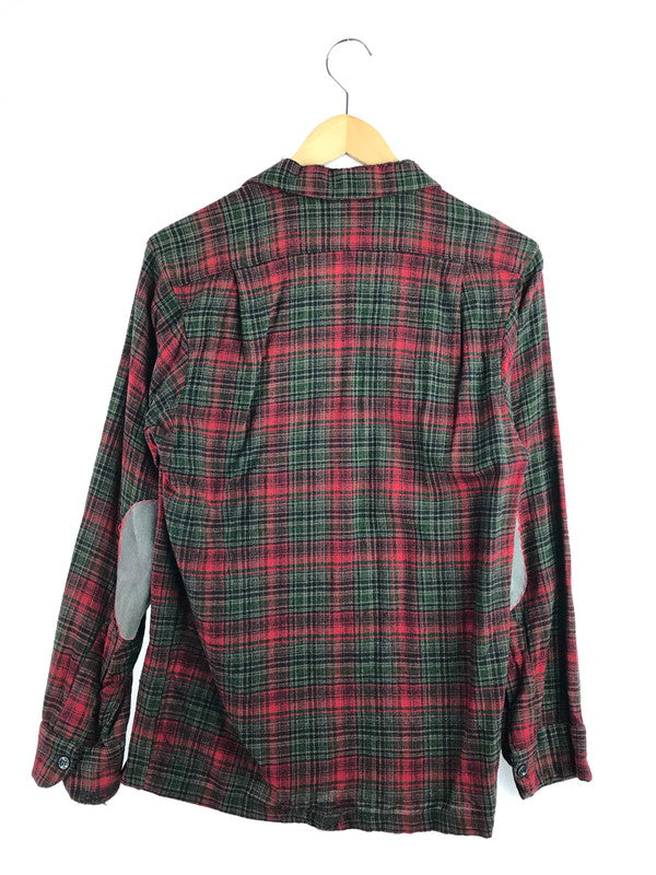 【現状渡し品】【メンズ】 60'S BOARD SHIRT 60年代 ボードシャツ チェックシャツ 長袖シャツ 146-251224-na-05-tag サイズ：L カラー：レッド系 万代Net店