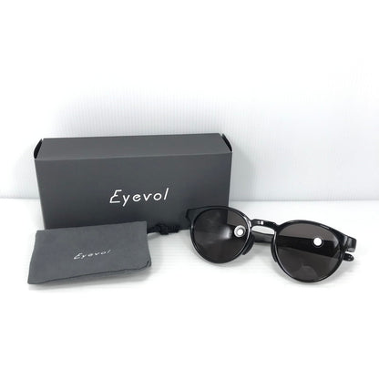 【中古品】【メンズ】 EYEVOL アイヴォル BELLO 49 アイウェア サングラス アクセサリー 203-260108-yy-10-tag サイズ：49□22 132 カラー：BK-DG-DK.GRY 万代Net店