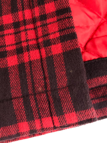 【中古品】【メンズ】 BRIXTON ブリクストン 20TH ANNIVERSARY BOWERY FLANNEL SHIRT 01418 バワリー フランネルシャツ チェックシャツ 長袖シャツ 142-251230-na-06-tag サイズ：M カラー：レッド 万代Net店