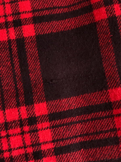 【中古品】【メンズ】 BRIXTON ブリクストン 20TH ANNIVERSARY BOWERY FLANNEL SHIRT 01418 バワリー フランネルシャツ チェックシャツ 長袖シャツ 142-251230-na-06-tag サイズ：M カラー：レッド 万代Net店