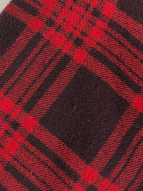 【中古品】【メンズ】 BRIXTON ブリクストン 20TH ANNIVERSARY BOWERY FLANNEL SHIRT 01418 バワリー フランネルシャツ チェックシャツ 長袖シャツ 142-251230-na-06-tag サイズ：M カラー：レッド 万代Net店