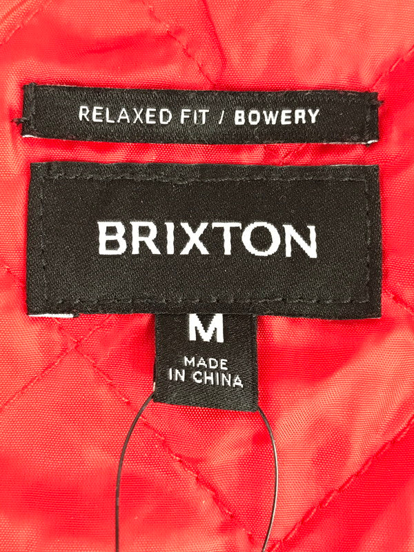 【中古品】【メンズ】 BRIXTON ブリクストン 20TH ANNIVERSARY BOWERY FLANNEL SHIRT 01418 バワリー フランネルシャツ チェックシャツ 長袖シャツ 142-251230-na-06-tag サイズ：M カラー：レッド 万代Net店