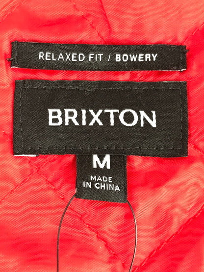 【中古品】【メンズ】 BRIXTON ブリクストン 20TH ANNIVERSARY BOWERY FLANNEL SHIRT 01418 バワリー フランネルシャツ チェックシャツ 長袖シャツ 142-251230-na-06-tag サイズ：M カラー：レッド 万代Net店