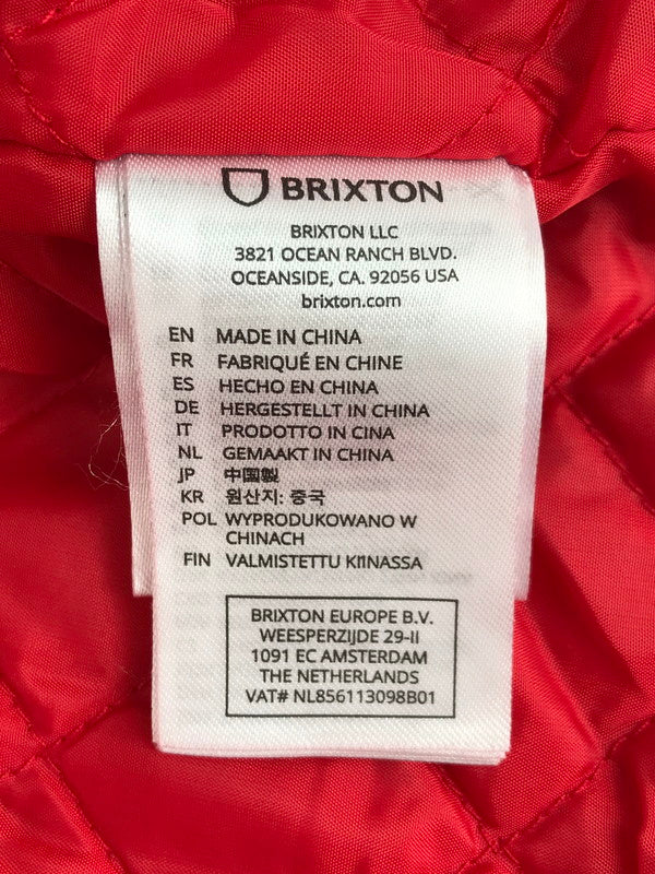 【中古品】【メンズ】 BRIXTON ブリクストン 20TH ANNIVERSARY BOWERY FLANNEL SHIRT 01418 バワリー フランネルシャツ チェックシャツ 長袖シャツ 142-251230-na-06-tag サイズ：M カラー：レッド 万代Net店