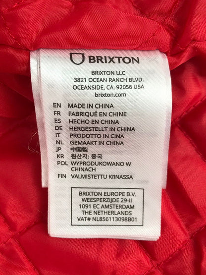 【中古品】【メンズ】 BRIXTON ブリクストン 20TH ANNIVERSARY BOWERY FLANNEL SHIRT 01418 バワリー フランネルシャツ チェックシャツ 長袖シャツ 142-251230-na-06-tag サイズ：M カラー：レッド 万代Net店
