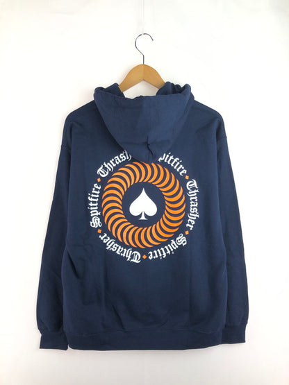 【中古品】【メンズ】 × SPITFIRE スピットファイア THE END OATH HOODIE ジ エンド オアス フーディー パーカー トップス 142-251225-rt-13-tag サイズ：M カラー：ネイビー 万代Net店