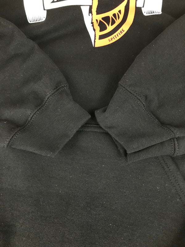 【中古品】【メンズ】 SPITFIRE スピットファイヤー THRASH & BURN HOODIE フーディー プルオーバーパーカー 142-251224-na-03-tag サイズ：L カラー：ブラック 万代Net店