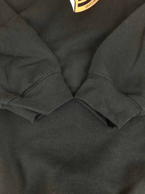 【中古美品】【メンズ】 SPITFIRE スピットファイヤー THRASH & BURN HOODIE フーディー プルオーバーパーカー 142-251224-na-02-tag サイズ：XL カラー：ブラック 万代Net店