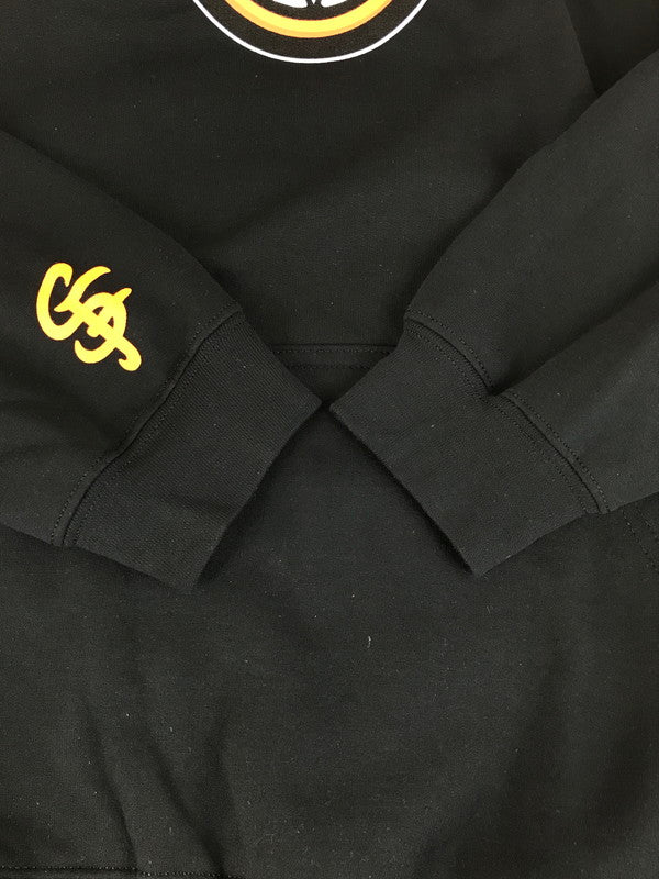 【中古品】【メンズ】 THRASHER スラッシャー × SPITFIRE スピットファイア SF LOC HOODIE フーディー プルオーバーパーカー 142-251224-na-12-tag サイズ：XL カラー：ブラック 万代Net店