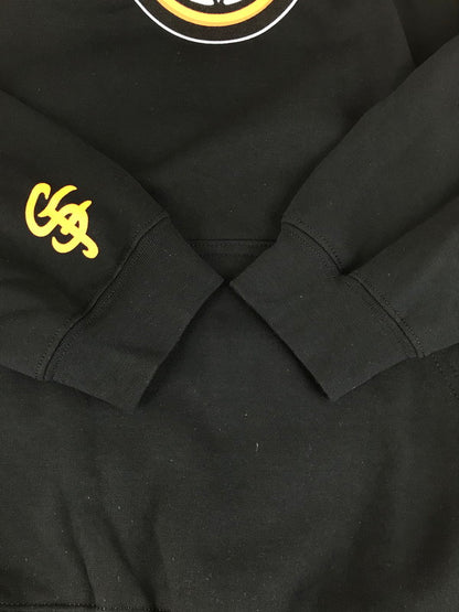 【中古品】【メンズ】 THRASHER スラッシャー × SPITFIRE スピットファイア SF LOC HOODIE フーディー プルオーバーパーカー 142-251224-na-12-tag サイズ：XL カラー：ブラック 万代Net店