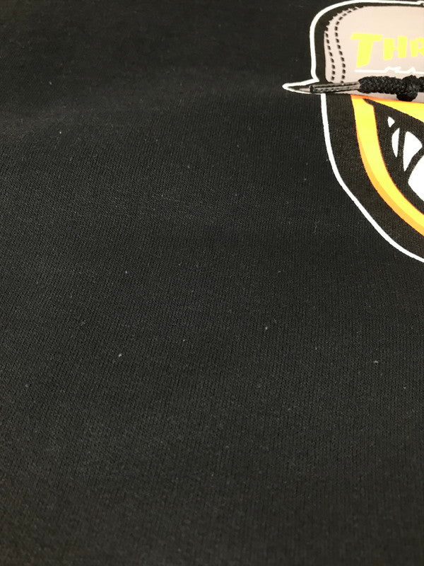 【中古品】【メンズ】 THRASHER スラッシャー × SPITFIRE スピットファイア SF LOC HOODIE フーディー プルオーバーパーカー 142-251224-na-12-tag サイズ：XL カラー：ブラック 万代Net店