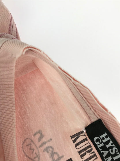 【現状渡し品】【メンズ】 HYSTERIC GLAMOUR ヒステリックグラマー KURT COBAIN T-SHIRT 0211CT10 カートコバーン Tシャツ 半袖Tシャツ 140-251224-na-01-tag サイズ：L カラー：ピンク 万代Net店