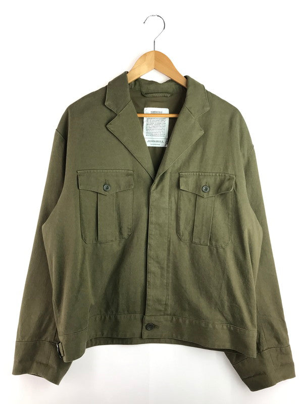 【中古品】【メンズ】 JOHNBULL ジョンブル IKE JACKET JM243L04 アイクジャケット アウター 145-251224-na-08-tag サイズ：L カラー：オリーブ 万代Net店