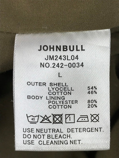 【中古品】【メンズ】 JOHNBULL ジョンブル IKE JACKET JM243L04 アイクジャケット アウター 145-251224-na-08-tag サイズ：L カラー：オリーブ 万代Net店