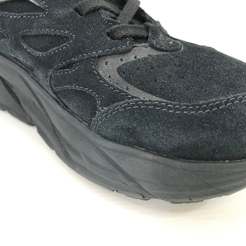 【中古品】【メンズ】 HOKA ONE ONE ホカオネオネ CLIFTON L SUEDE 1122571 クリフトン L スウェード スニーカー 靴 162-260108-yy-11-tag サイズ：26cm/USM8 カラー：ブラック 万代Net店