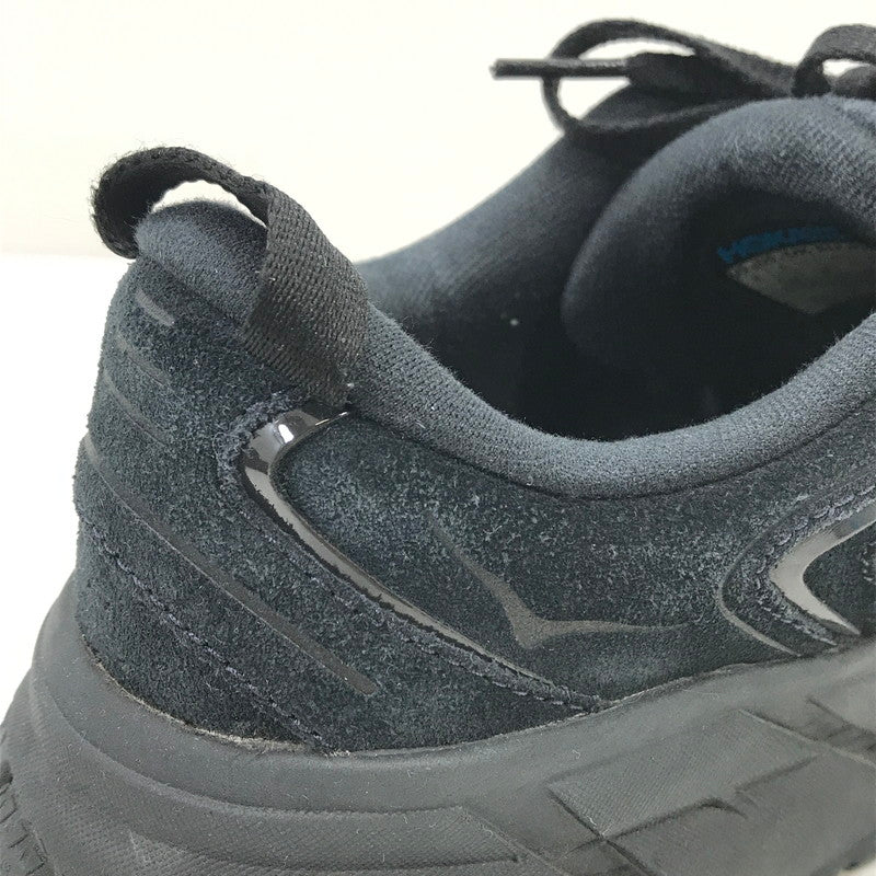 【中古品】【メンズ】 HOKA ONE ONE ホカオネオネ CLIFTON L SUEDE 1122571 クリフトン L スウェード スニーカー 靴 162-260108-yy-11-tag サイズ：26cm/USM8 カラー：ブラック 万代Net店