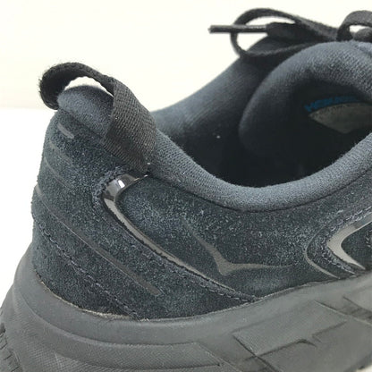 【中古品】【メンズ】 HOKA ONE ONE ホカオネオネ CLIFTON L SUEDE 1122571 クリフトン L スウェード スニーカー 靴 162-260108-yy-11-tag サイズ：26cm/USM8 カラー：ブラック 万代Net店