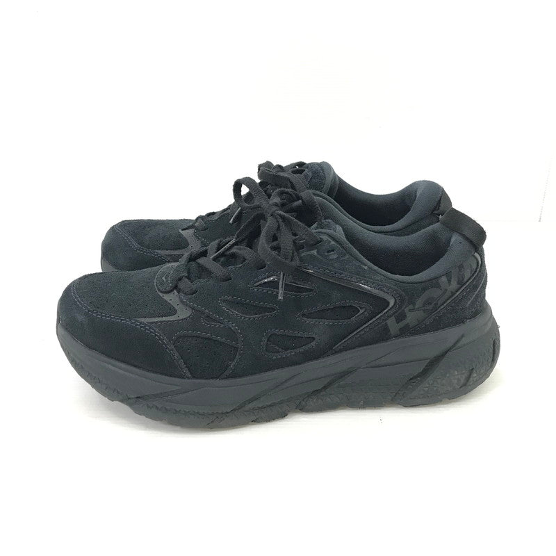 【中古品】【メンズ】 HOKA ONE ONE ホカオネオネ CLIFTON L SUEDE 1122571 クリフトン L スウェード スニーカー 靴 162-260108-yy-11-tag サイズ：26cm/USM8 カラー：ブラック 万代Net店