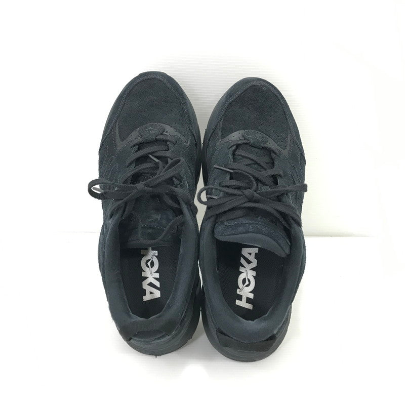 【中古品】【メンズ】 HOKA ONE ONE ホカオネオネ CLIFTON L SUEDE 1122571 クリフトン L スウェード スニーカー 靴 162-260108-yy-11-tag サイズ：26cm/USM8 カラー：ブラック 万代Net店