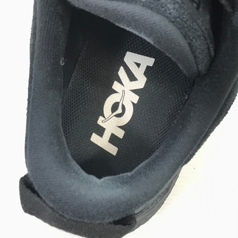 【中古品】【メンズ】 HOKA ONE ONE ホカオネオネ CLIFTON L SUEDE 1122571 クリフトン L スウェード スニーカー 靴 162-260108-yy-11-tag サイズ：26cm/USM8 カラー：ブラック 万代Net店