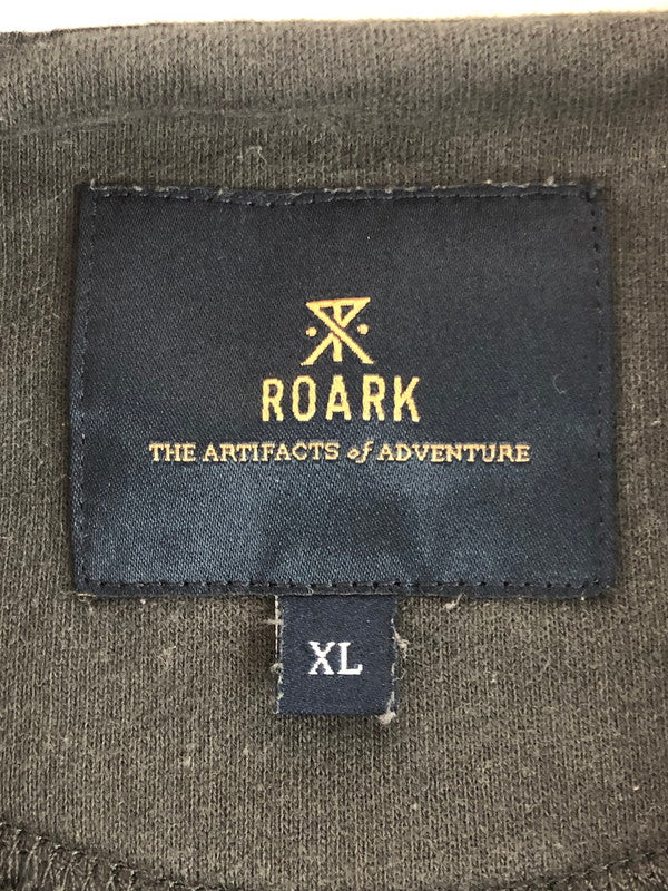 【中古品】【メンズ】 ROARK REVIVAL ロアークリバイバル HOKKAIDO NOODLES CREW SWEAT RSWJ954 北海道 ヌードル クルー スウェット トレーナー 142-260107-na-05-tag サイズ：XL カラー：DESERT GREY 万代Net店